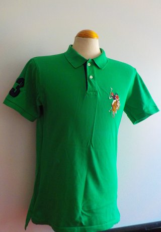 Polo U.S. Polo Assn. Verde Talla M (Grande)