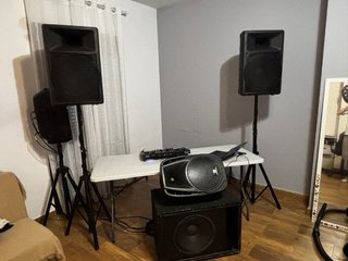 Altavoces de 15” y 12”