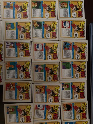 Cartas Dragon Ball Colección