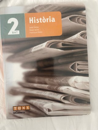 Història, 2 BAT