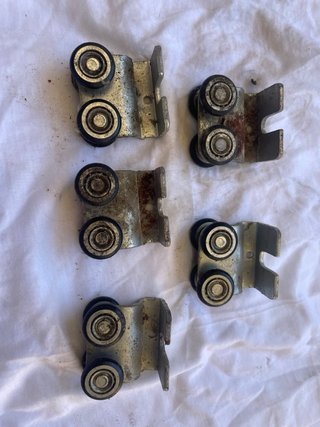5 carrelli scorrevoli per porte