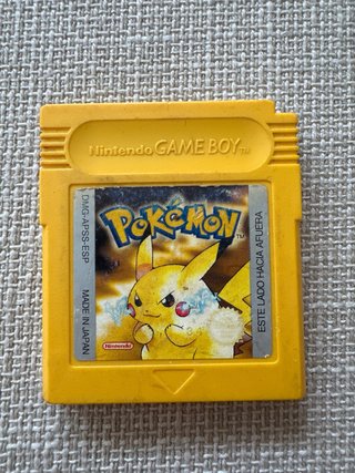 Lote Pokemon Amarillo y Azul Game Boy