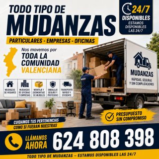 Portes y mudanzas