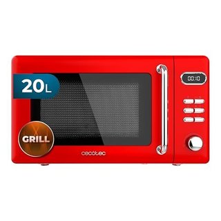 Microondas vintage Cecotec ProClean 5110 Retro Red