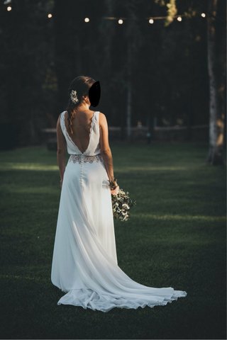 Vestido de Novia Rosa Clara Talla 36