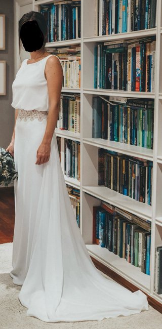 Vestido de Novia Rosa Clara Talla 36