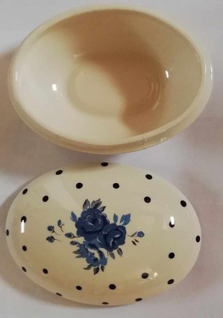 Set toilette vintage in porcellana