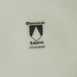 Azucarero de cerámica con tapa y frutas