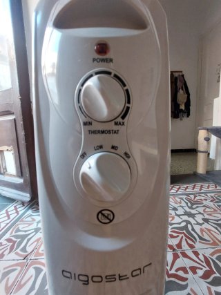 Radiador Aceite Aigostar Blanco