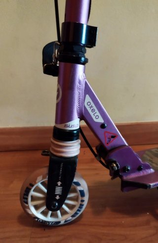 Patinete Decathlon Morado