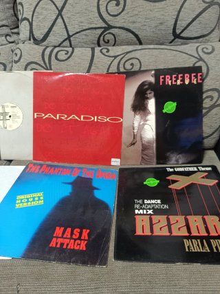 Lote de Vinilos dance de los 90s L270603
