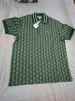 Camisa Polo Lacoste Hombre Marrón