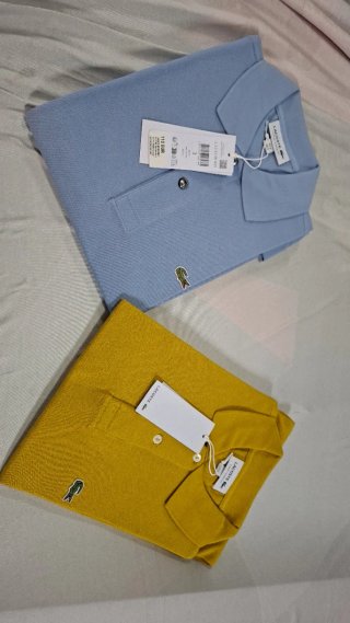 Camisa Polo Lacoste Hombre Marrón