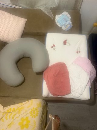 Cambiador bebé con 5 fundas