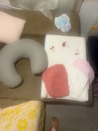 Cambiador bebé con 5 fundas