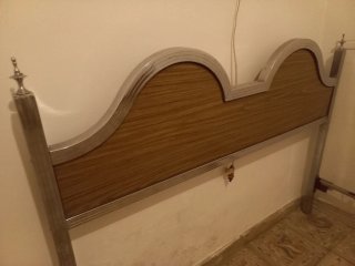 Estructura de cama galvanizada