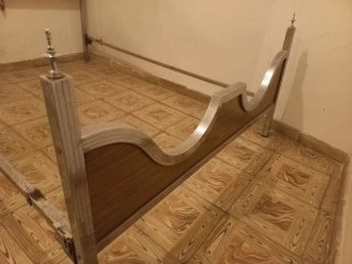 Estructura de cama galvanizada