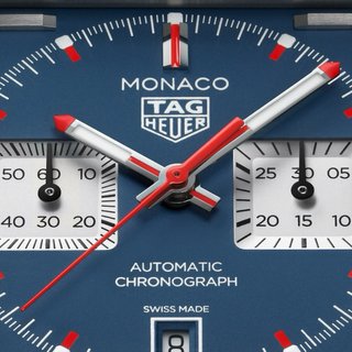 Reloj TAG Heuer Monaco Cronógrafo Azul