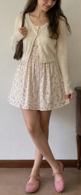 Ballerine rosa stile coquette