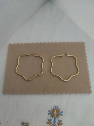 Pendientes Aro dorado