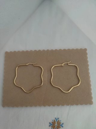 Pendientes Aro dorado