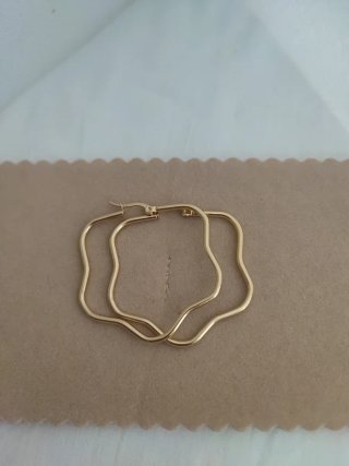 Pendientes Aro dorado