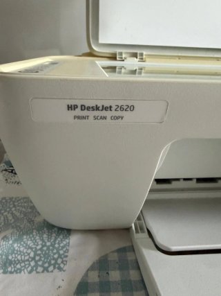 Impresora HP blanca