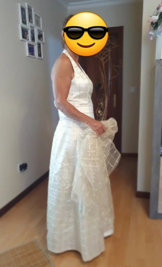 Traje de Novia con Chal
