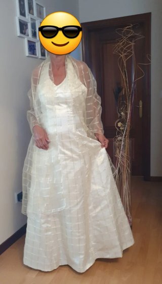 Traje de Novia con Chal