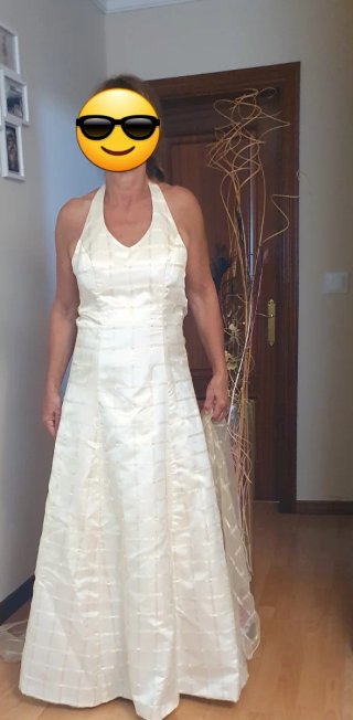Traje de Novia con Chal