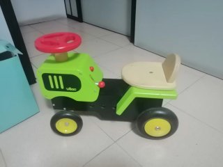 Tractor Montable Madera Vilac con Caja