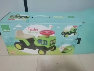 Tractor Montable Madera Vilac con Caja
