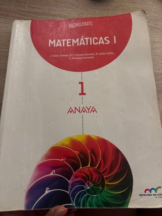 Matemáticas I. Bachillerato 1