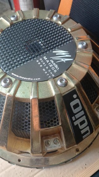 Subwoofer MA Audio 12 Grave Coche