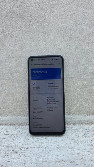 Realme 9 5G 4/64 GB Negro