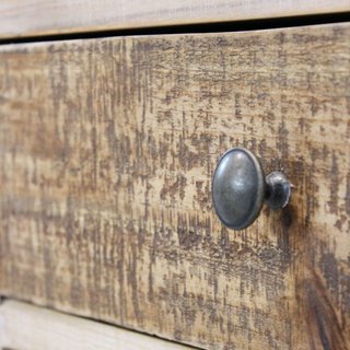 Cassettiera 5 Cassetti 45x35x64Cm Legno Massello