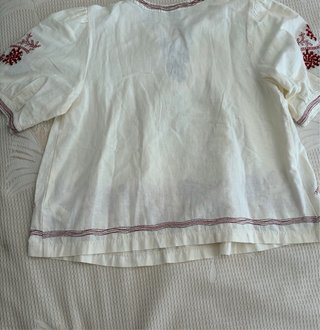 Blusa bordada Zara