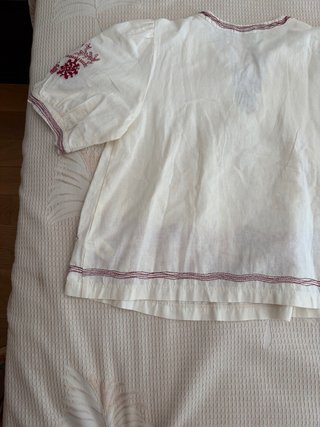 Blusa bordada Zara