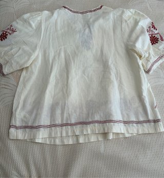 Blusa bordada Zara