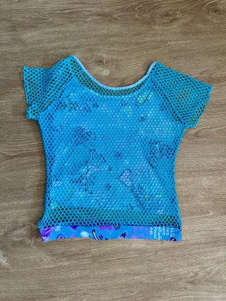 Camiseta Vintage Y2k Mujer Transparencias Talla M