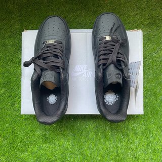 Nike Air Force 1 Triple Black Talla 40 Con Caja