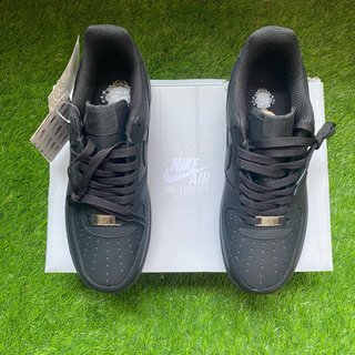 Nike Air Force 1 Triple Black Talla 40 Con Caja