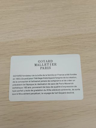 Portacarte Goyard Verde
