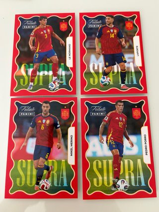 Panini Tributo Vamos Cartas Supra