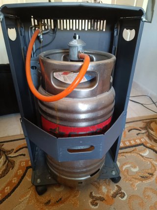 Estufa Mercalor Negra