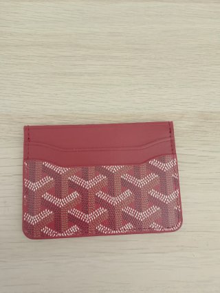 Portacarte Goyard rosso