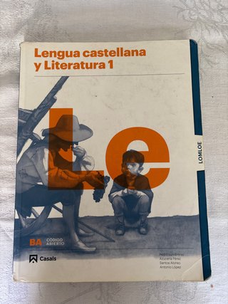Lengua castellana y literatura 1, Le Bachillerato