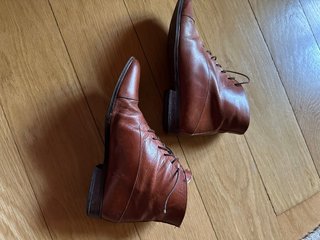 Botines Buicks Piel Marrón Mujer