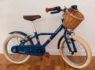 Bici infantil B'TWIN ALU 16 azul
