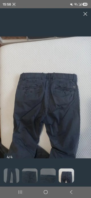 Pantalón Mango Azul